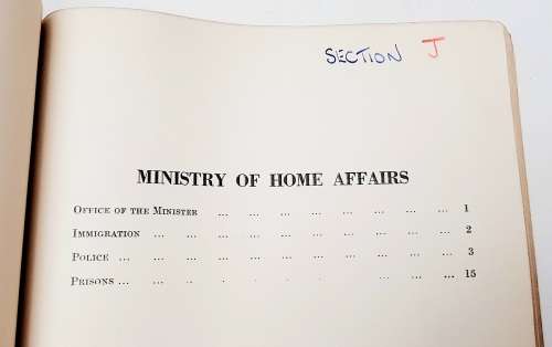 ** RARE: 1961 Tanganyika Confidential Colonial Administration Staff List Guide (USED).**