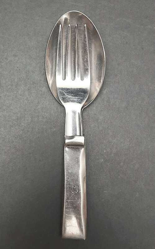 ** Border War:  1960s SADF Steel Pikstel / Utensil Set ( Knife Missing ).**