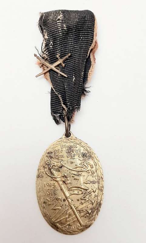 WW1 German Kyffhäuser Union Veteran's Medal with Swords