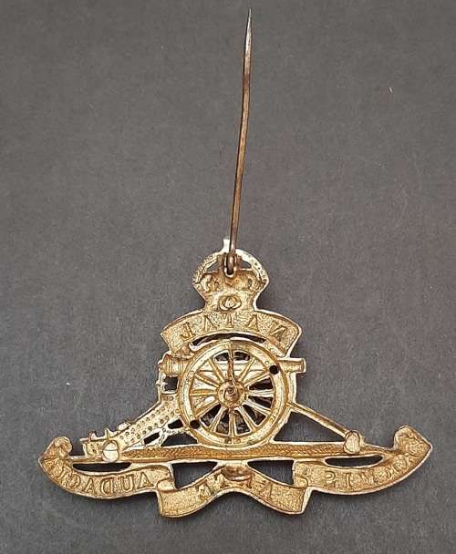 1930s Natal Field Artillery 2-Piece Construction Sweetheart Brooch