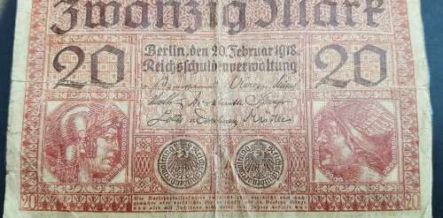 ** Lot of WW1 Austro-Hungarian, German & Russian Empire Banknotes x3  ( Ex-Mount )**