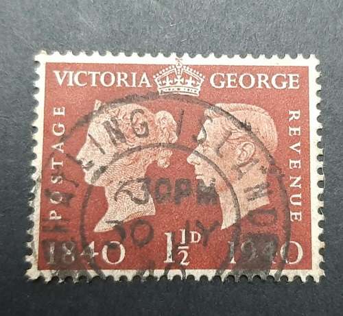 1940 KGVI Centenary 1½d Stamp