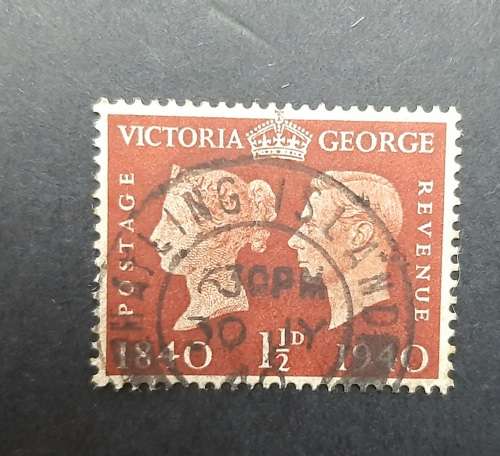 1940 KGVI Centenary 1½d Stamp