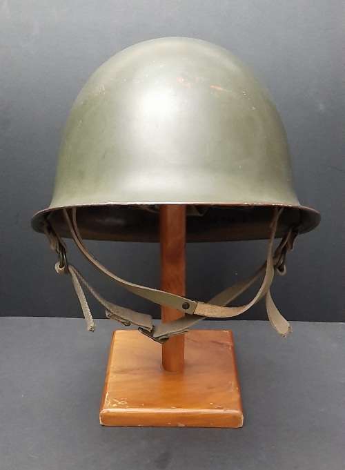** Border War : 1980s SADF Steel Helmet w/ Plastic Liner  (USED).**