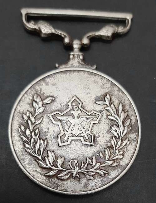 Rare 1st type 1983 SADF General Service Medal (rim numbered)
