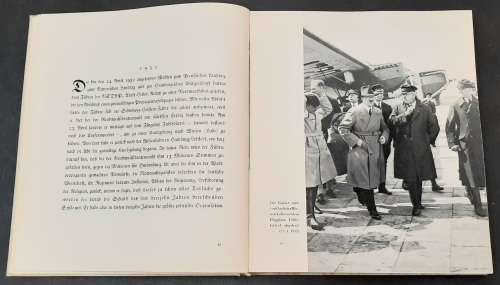 ** 1939 Adolf Hitler und Hamburg 1st Edition Pictorial Book (Verlag Broschek & Co.)**