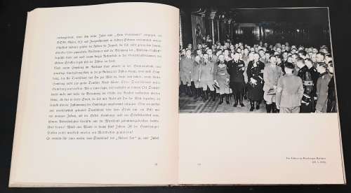** 1939 Adolf Hitler und Hamburg 1st Edition Pictorial Book (Verlag Broschek & Co.)**