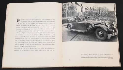 ** 1939 Adolf Hitler und Hamburg 1st Edition Pictorial Book (Verlag Broschek & Co.)**