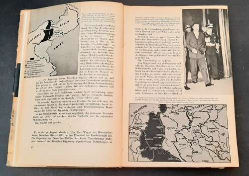 ** 1940 Die Wehrmacht `Der Freiheitskampf des großdeutschen Volkes`   1st Edition Book .**