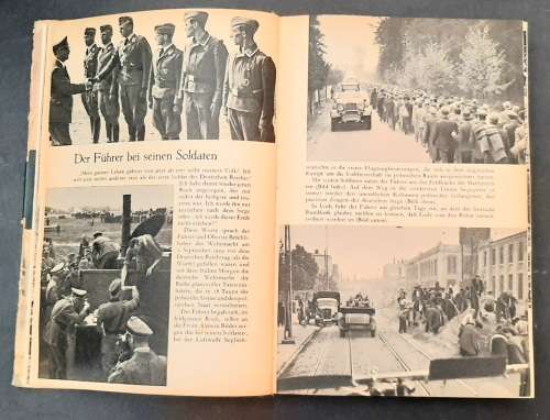 ** 1940 Die Wehrmacht `Der Freiheitskampf des großdeutschen Volkes`   1st Edition Book .**