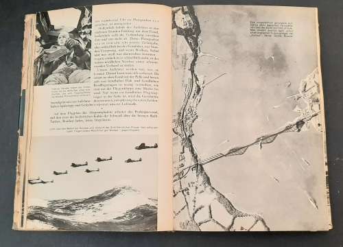 ** 1940 Die Wehrmacht `Der Freiheitskampf des großdeutschen Volkes`   1st Edition Book .**