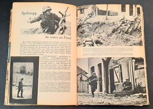 ** 1940 Die Wehrmacht `Der Freiheitskampf des großdeutschen Volkes`   1st Edition Book .**