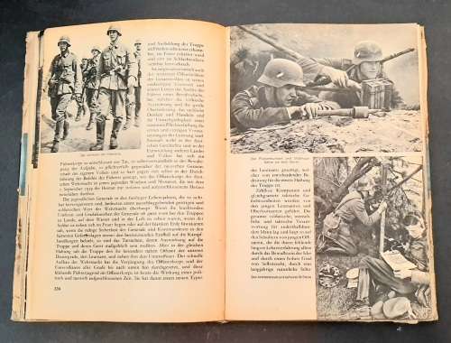 ** 1940 Die Wehrmacht `Der Freiheitskampf des großdeutschen Volkes`   1st Edition Book .**