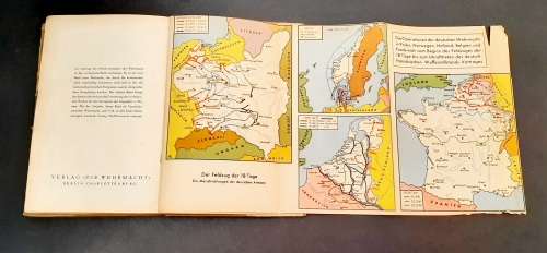 ** 1940 Die Wehrmacht `Der Freiheitskampf des großdeutschen Volkes`   1st Edition Book .**
