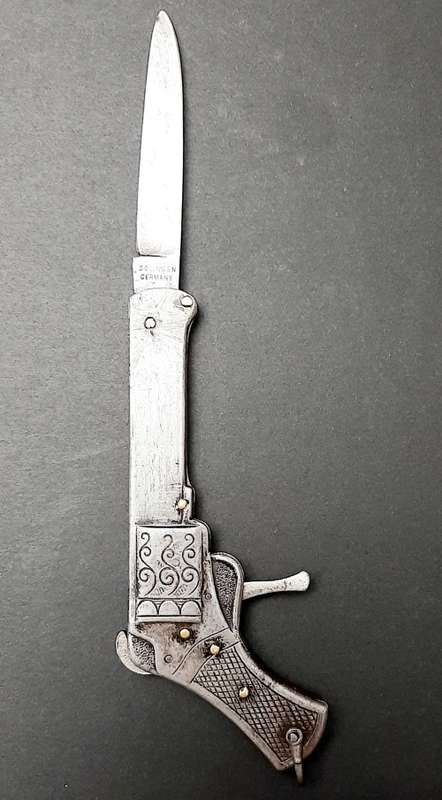 1910-1930 German spring-loaded gentleman's Solingen pocket knife