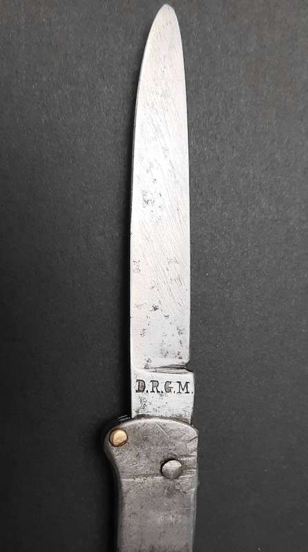 1910-1930 German spring-loaded gentleman's Solingen pocket knife