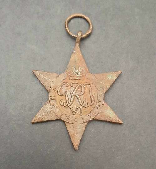 ** WW2  Full-Size Italy Star Medal (No Ribbon).**