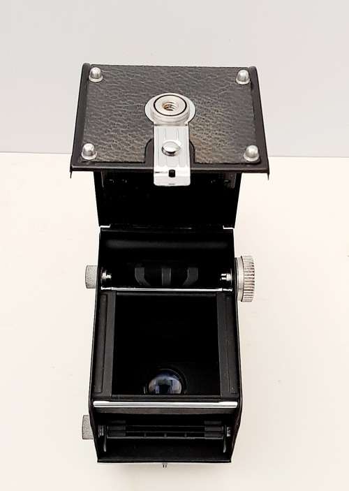 Rare Post-War Japanese Oplenflex Rektor No.8636 TLR Camera with Case