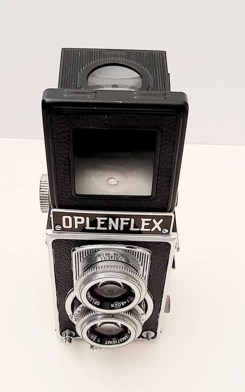 Rare Post-War Japanese Oplenflex Rektor No.8636 TLR Camera with Case