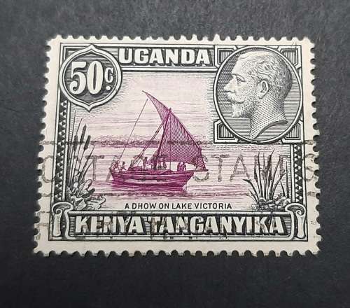1935 KGV Uganda, Kenya, Tanganyika 50c Stamp