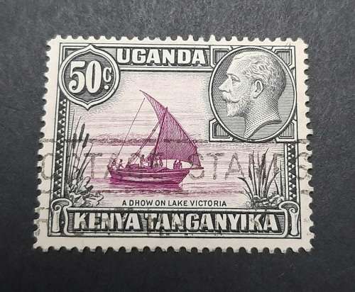 1935 KGV Uganda, Kenya, Tanganyika 50c Stamp