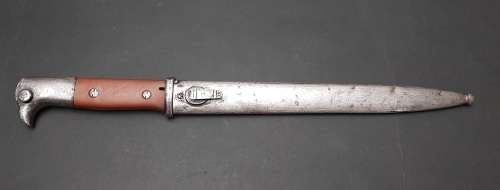 **RARE : WW1 German East Africa Schütztruppe kS98 - 84/98 Bayonet w/ Scabbard (42cm).**