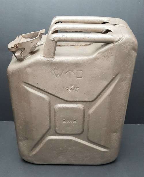 ** WW2 British War Department Marked Fuel `Jerrycan` Container (Dated: 1945).**