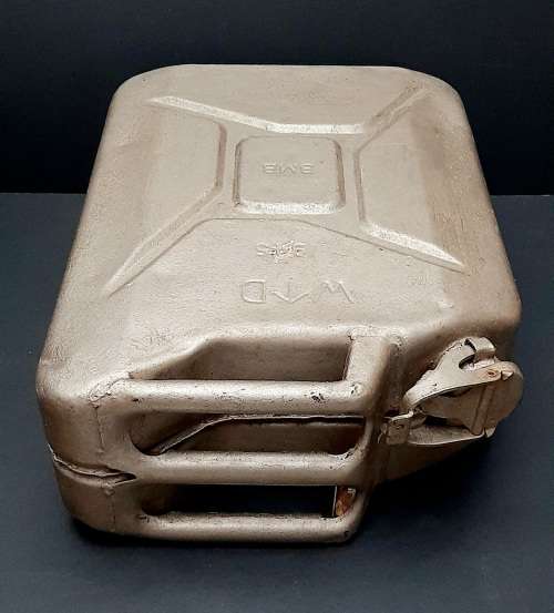 ** WW2 British War Department Marked Fuel `Jerrycan` Container (Dated: 1945).**