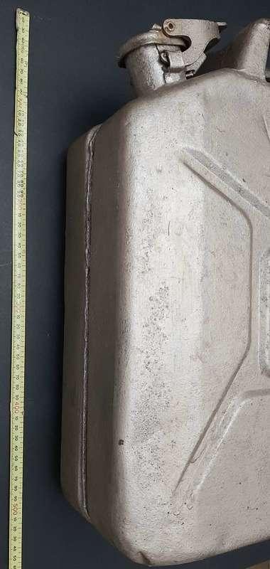 ** WW2 British War Department Marked Fuel `Jerrycan` Container (Dated: 1945).**