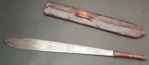 1950s Kenyan Seme Sword with Scabbard - 61 cm