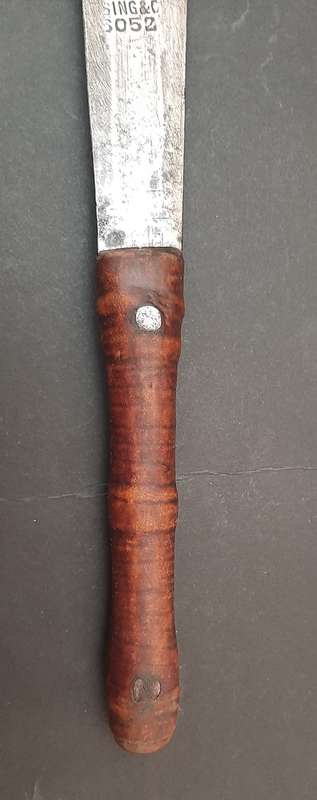 1950s Kenyan Seme Sword with Scabbard - 61 cm