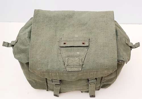 ** Southern Rhodesia Government Issue : Patt.44 Webbing Rucksack w/out Shoulder Harness (USED).**