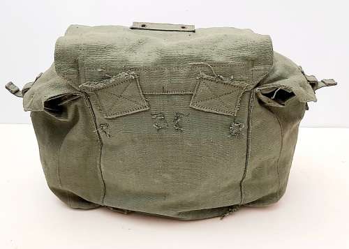 ** Southern Rhodesia Government Issue : Patt.44 Webbing Rucksack w/out Shoulder Harness (USED).**