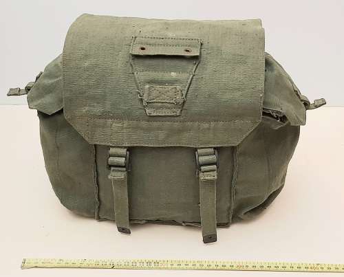 ** Southern Rhodesia Government Issue : Patt.44 Webbing Rucksack w/out Shoulder Harness (USED).**