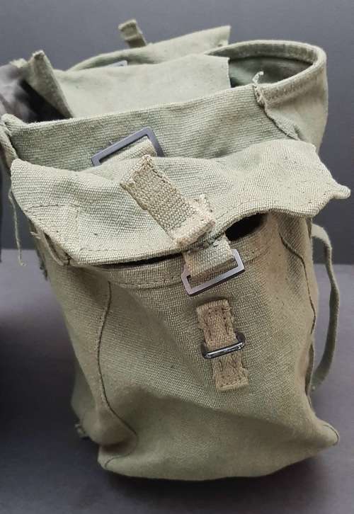 ** Southern Rhodesia Government Issue : Patt.44 Webbing Rucksack w/out Shoulder Harness (USED).**