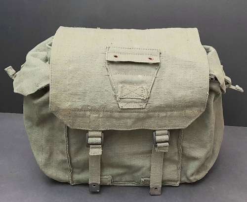 ** Southern Rhodesia Government Issue : Patt.44 Webbing Rucksack w/out Shoulder Harness (USED).**