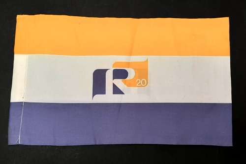 South African Political 20th Anniversary Konserwatiewe Party/Conservative Party Pennants (×2)