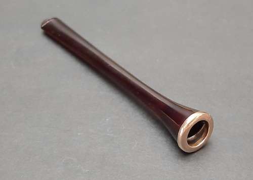 ** STUNNING: 9ct Gold Mounted Edwardian Ladies` Cheroot / Cigarette Holder (10cm).**