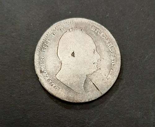 ** .925 Silver Great Britain 1834 William IV One Shilling Coin (G/AG).**