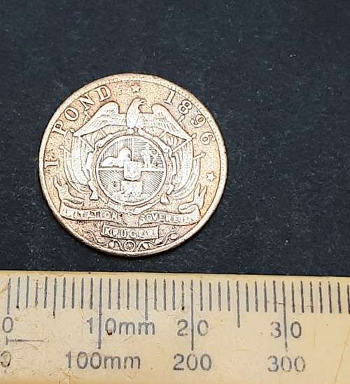 ** 1930s Commemorative Imitation Brass Kruger Pond (Souvenir).**