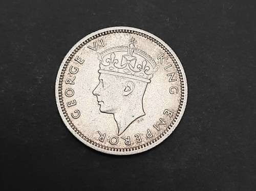 ** .925 Silver KGVI 1942 Southern Rhodesia 6d Coin (VF+) #B