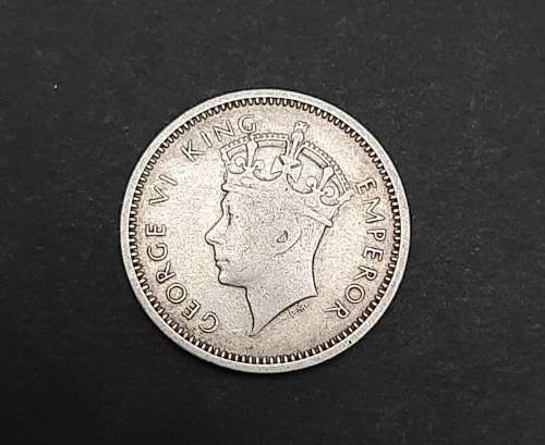 ** 1937 Southern Rhodesia .925 Silver 3D Coin (VF) #B**