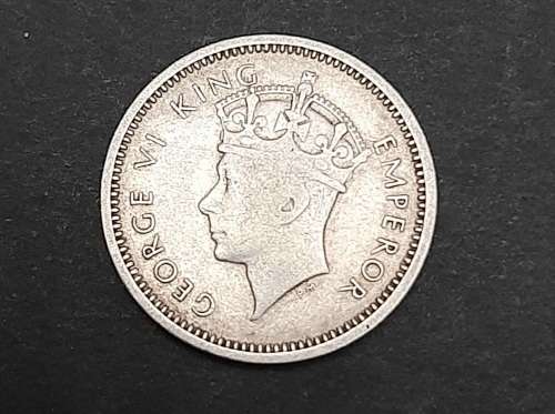 ** 1937 Southern Rhodesia .925 Silver 3D Coin (VF) #B**
