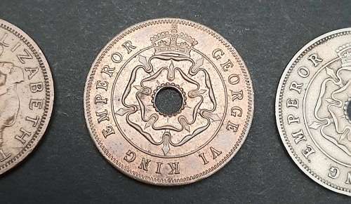 ** Lot 1930/40s Southern Rhodesia & Nyasaland Coins (x3).**