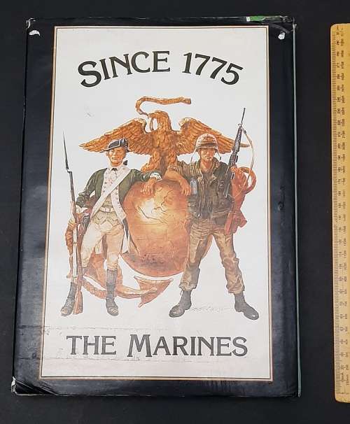 **The United States Marines: Illustrated History Hardcover (1979).**
