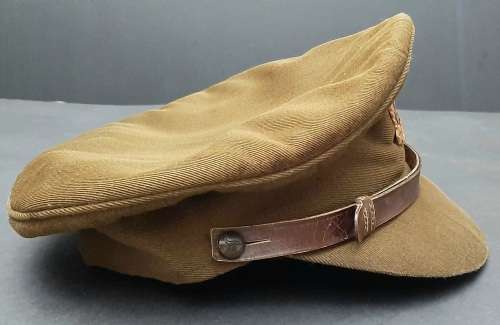 Border War: 1979 SAMS 1st Type Officer's Peak Cap with Badge