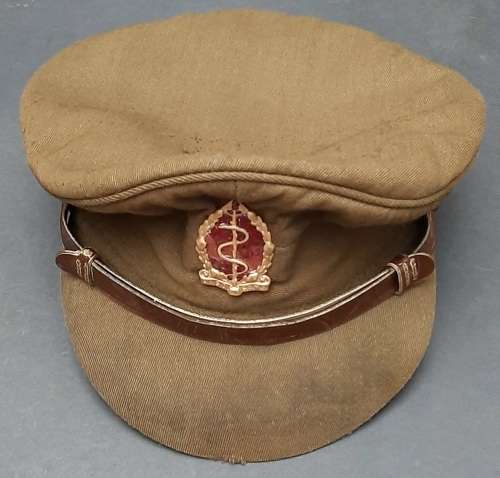 Border War: 1979 SAMS 1st Type Officer's Peak Cap with Badge