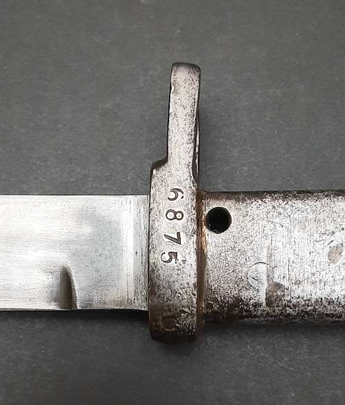 WWI German Ersatz Patt.1916 Steel Bayonet with Scabbard 40cm