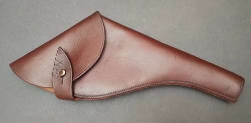** 20th Century British Leather Webley MKVI .455 Holster #1.**