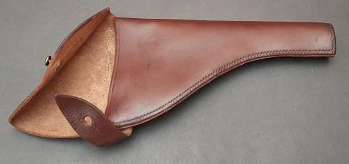 ** 20th Century British Leather Webley MKVI .455 Holster #1.**